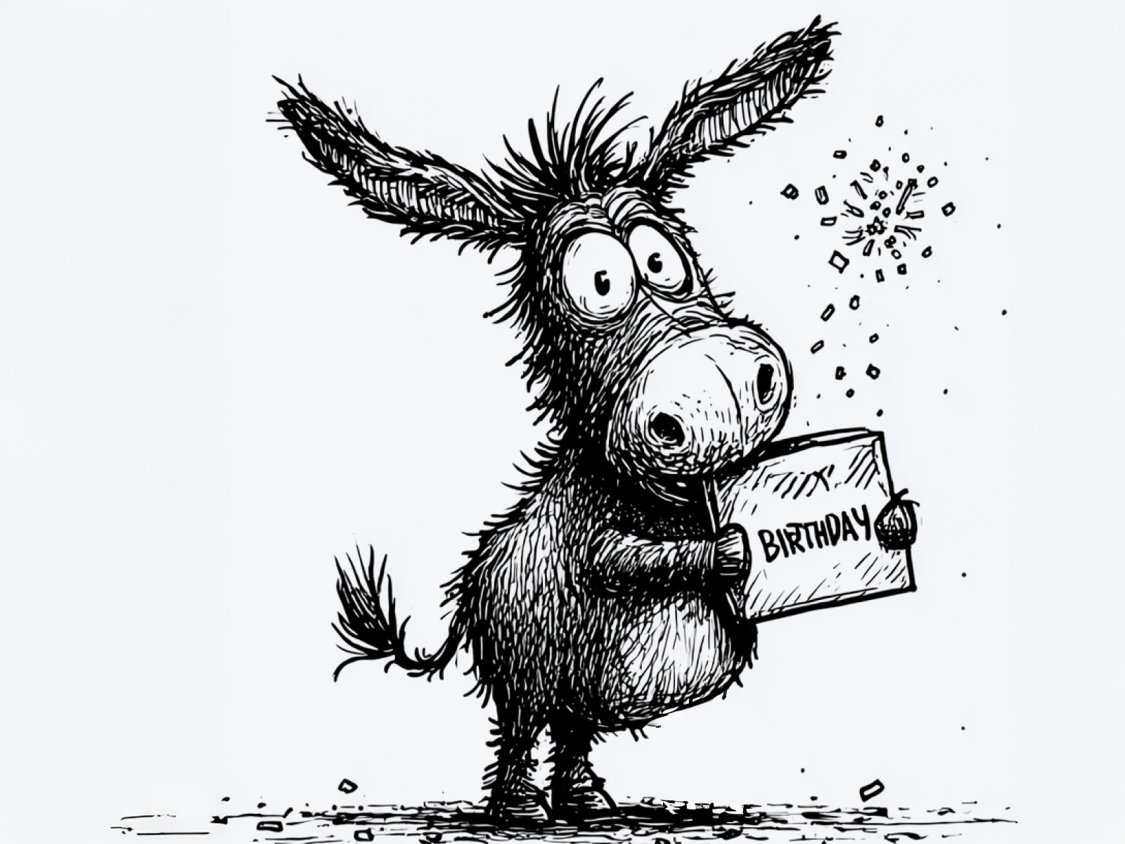 Hand-drawn cake illustration